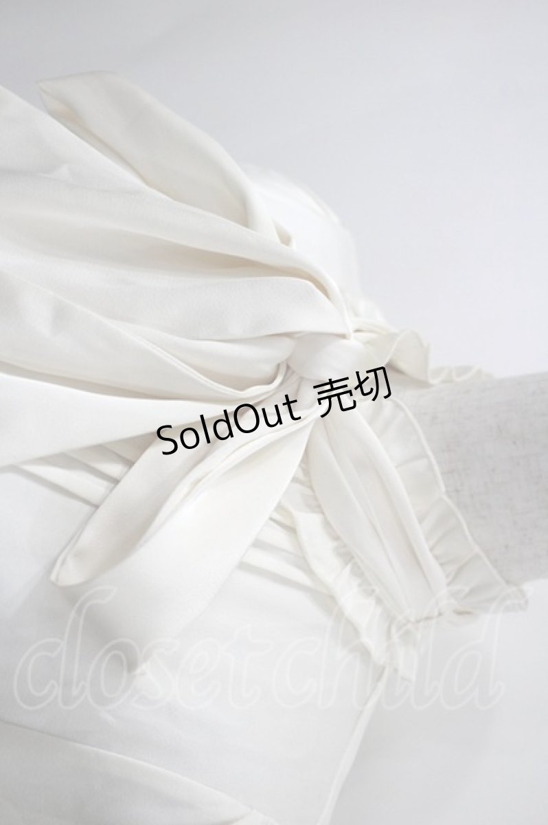 画像2: Amavel / ボウタイブラウス  生成り I-26-03-16-003-CA-BL-SA-ZI (2)