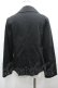画像3: MIHO MATSUDA / ナナメボタンジャケット  黒 I-26-03-19-033-GO-JA-SA-ZI (3)