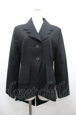 画像1: BPN / サイドポケットロングジャケット  黒 I-26-03-19-034-GO-JA-SA-ZI