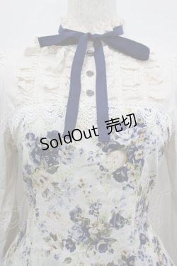 画像2: Victorian maiden / アンティークロココブーケドールドレス  アイボリーＸ青 I-26-03-19-035-CL-OP-SA-ZI