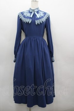 画像1: Innocent World / コーデリアローズワンピース M 青 I-26-03-19-037-IW-OP-SA-ZI