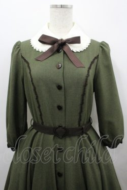 画像2: Innocent World / ハートボタンワンピース  グリーン I-26-03-19-038-IW-OP-SA-ZI