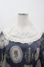 画像2: Melody BasKet / Angel laceワンピース  グレー I-26-03-19-040-LO-OP-SA-ZI (2)