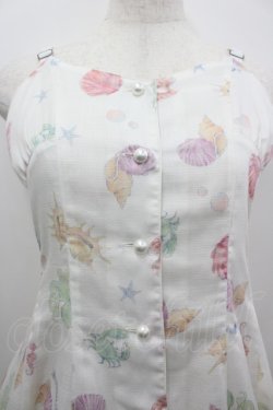 画像2: Emily Temple cute / Mystical Seaフレアワンピース  白 I-26-03-19-042-ET-OP-SA-ZI