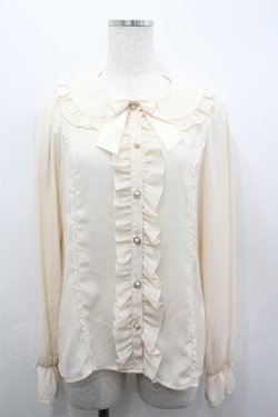 画像1: axes femme kawaii / ローズレースブラウス M 生成り I-26-03-19-005-AX-BL-SA-ZI