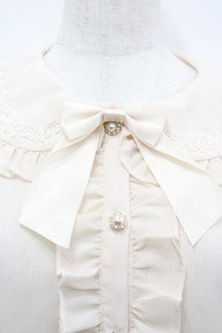 画像2: axes femme kawaii / ローズレースブラウス M 生成り I-26-03-19-005-AX-BL-SA-ZI