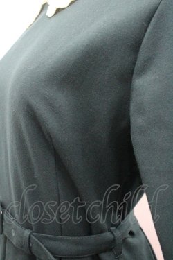 画像4: an another angelus / ベルト付きワンピース  緑Ｘアイボリー I-26-03-19-048-CA-OP-SA-ZI