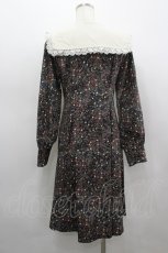 画像3: Maison de FLEUR Petite Robe / セーラードレス  黒 I-26-03-19-049-EL-OP-SA-ZI (3)