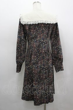 画像3: Maison de FLEUR Petite Robe / セーラードレス  黒 I-26-03-19-049-EL-OP-SA-ZI