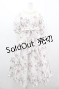 Victorian maiden / ロココブーケレーシードールドレス  白ｘピンク I-26-03-19-051-CL-OP-SA-ZI