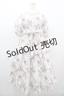 ロココブーケメンズシャツ　ロココピーチ　ヴィクトリアンメイデン Rococo Bouquet Men's Shirt by Victorian Maiden