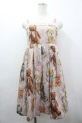 Leur Getter / Antique Bearキャミワンピース  ピンク I-26-03-19-053-LU-OP-SA-ZI