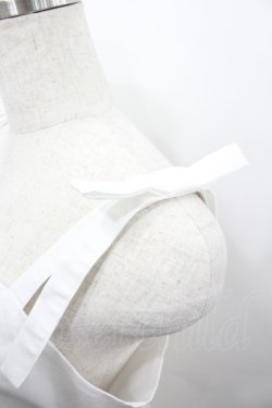 画像3: evelyn / チュール重ね肩リボンジャンパースカート  アイボリーＸ白 I-26-03-19-055-LO-OP-SA-ZI