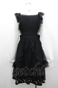 画像2: Dearis / MY only magical girlワンピース  黒ｘ白 I-26-03-19-057-LO-OP-SA-ZI