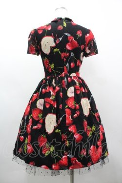 画像2: MILK / ラブベリードレス  黒Ｘ赤 I-26-03-19-064-ML-OP-SA-ZI