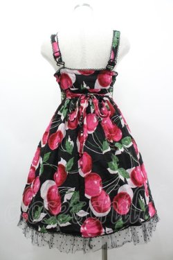 画像2: MILK / シャドウチェリードレス  クロＸピンク I-26-03-19-067-ML-OP-SA-ZI