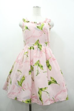 画像1: MILK / Lilybellクラシックドレス  ピンク I-26-03-19-068-ML-OP-SA-ZI