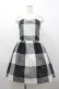 画像1: MILK / GINGHAMドレス  黒Ｘ白チェック I-26-03-19-072-ML-OP-SA-ZI (1)