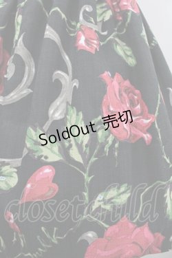 画像3: MILK / ロージーローズclassicドレス  黒 I-26-03-19-075-ML-OP-SA-ZI