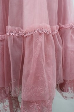 画像3: LODISPOTTO / フラワーチュールスカート  濃ピンク I-26-03-19-090-0-SK-SA-ZI