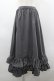 画像1: FLC / 皆方由衣コラボ/ティアードスカート L グレー I-26-03-19-092-LO-SK-SA-ZI (1)