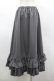 画像2: FLC / 皆方由衣コラボ/ティアードスカート L グレー I-26-03-19-092-LO-SK-SA-ZI (2)