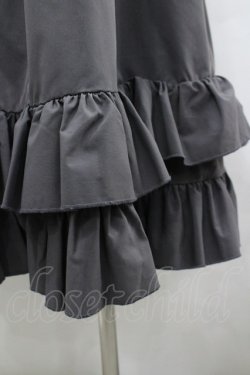 画像3: FLC / 皆方由衣コラボ/ティアードスカート L グレー I-26-03-19-092-LO-SK-SA-ZI
