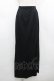 画像1: alice auaa / 後ろボタンロングスカート 3 黒 I-26-03-19-097-AA-SK-SA-ZI (1)