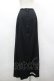 画像2: alice auaa / 後ろボタンロングスカート 3 黒 I-26-03-19-097-AA-SK-SA-ZI (2)