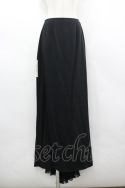 画像1: alice auaa / レース使いロングSK  黒 I-26-03-19-098-AA-SK-SA-ZI