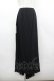 画像1: alice auaa / レース使いロングSK  黒 I-26-03-19-098-AA-SK-SA-ZI (1)
