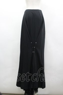 画像2: alice auaa / レース使いロングSK  黒 I-26-03-19-098-AA-SK-SA-ZI