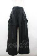 REZEN / ２ＷＡＹカーゴ袴パンツ M 黒 I-26-03-19-101-LO-PA-SA-ZI