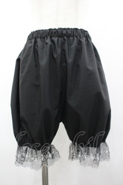 画像1: Moi-meme-Moitie / バラ十字架レースドロワーズ  黒 I-26-03-19-103-MO-PA-SA-ZI