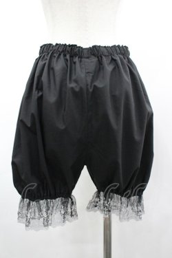 画像2: Moi-meme-Moitie / バラ十字架レースドロワーズ  黒 I-26-03-19-103-MO-PA-SA-ZI