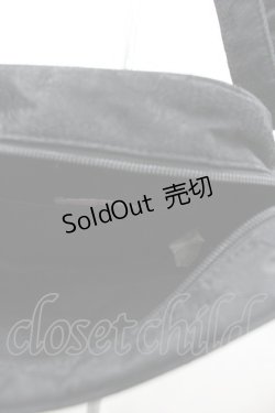 画像3: Maison de FLEUR / ロゴ刺繍レースショルダーバッグ  黒 I-26-03-19-107-LO-BG-SA-ZI