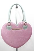 Angelic Pretty / グリッターLove Heartトートバッグ  ピンクＸシルバー I-26-03-19-108-AP-BG-SA-ZI