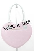 Angelic Pretty / グリッターLove Heartトートバッグ  ピンクＸシルバー I-26-03-19-108-AP-BG-SA-ZI