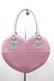 画像2: Angelic Pretty / グリッターLove Heartトートバッグ  ピンクＸシルバー I-26-03-19-108-AP-BG-SA-ZI (2)