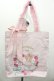 画像1: m petit by misako / AM*リボンツキトート  ピンク I-26-03-19-109-LO-BG-SA-ZI (1)