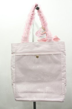 画像2: m petit by misako / AM*リボンツキトート  ピンク I-26-03-19-109-LO-BG-SA-ZI
