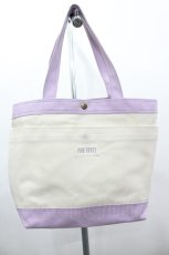 画像2: PINK HOUSE / ロゴ＆Teddyワッペン付きバッグ  オフｘラベンダー I-26-03-19-110-LO-BG-SA-ZTK051 (2)