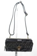 axes femme / ウォレットミニショルダー  黒 I-26-03-19-111-AX-BG-SA-ZI