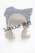 Hoshibako Works / お人形風ラッピングリボンカチューシャ  青 I-26-03-19-114-LO-AC-SA-ZI