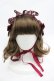 画像2: ATELIER PIERROT / レースリボンヘッドドレス  エンジ I-26-03-19-118-EL-AC-SA-ZI (2)