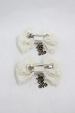 画像2: ALICE and the PIRATES / Historiaレースリボンクリップ  白 I-26-03-19-121-PA-AC-SA-ZI