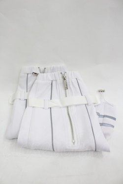 画像2: ililil / サイバーリフレクターレッグカバー  白 I-26-03-19-122-PU-ZA-TE-ZI