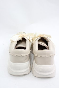 画像2: m petit by misako / レーススニーカー  ベージュ I-26-03-19-124-LO-SH-SA-ZI