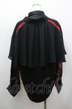 画像5: REZEN / 金剛力士ケープ羽織 M 黒 I-26-03-19-012-LO-TO-SA-ZI