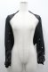 画像1: axes femme / 巻き薔薇パールボレロ  黒 I-26-03-19-015-AX-TO-SA-ZI (1)